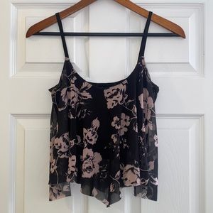 New Look Floral Crop Top